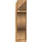 Ekena Millwork Funston Rough Sawn Arts and Crafts Outlooker, Western Red Cedar, 8"W x 24"D x 28"H OUT08X24X28FST03RWR - alternate 4